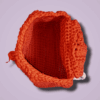 Bolsa Tipo Mochila - Tejida A Crochet - Hecha A Mano
