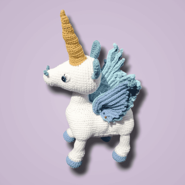 Unicornio Pegaso Amigurumi - Regalo Mágico Hecho a Mano