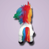 Pony Multicolor - Amigurumi Tejido A Mano-Suave y personalizable