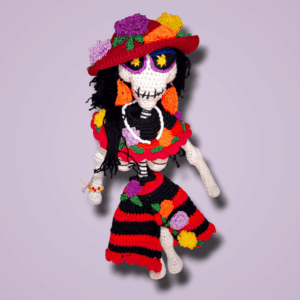 catrina, decoración artesanal