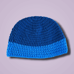 Gorro Azul Futurista - Estilo Cibernético y Personalización
