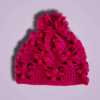 gorro-12 Gorro Bugambilia: Tejido a Mano con Flores y Pomón
