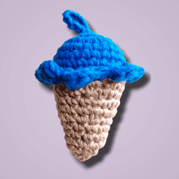 Llavero Conito el Valiente: Tu Guardián de Llaves Único en Crochet