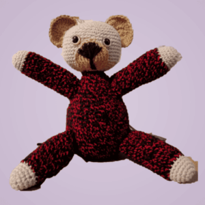 oso-1 Osito Abrazos Amigurumi: Alegría Y Ternura Tejida A Mano