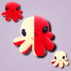 pulpo Pulpito Reversible: Amigurumi Que Abraza las Emociones