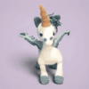 Unicornio Alado Amigurumi - Regalo Mágico Hecho a Mano
